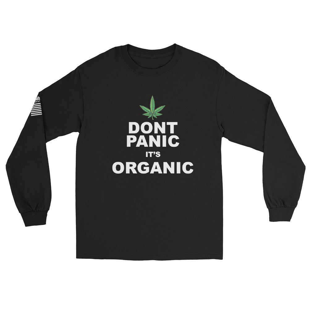 Don't Panic it's Organic - Long Sleeve Shirt | TheShirtfather