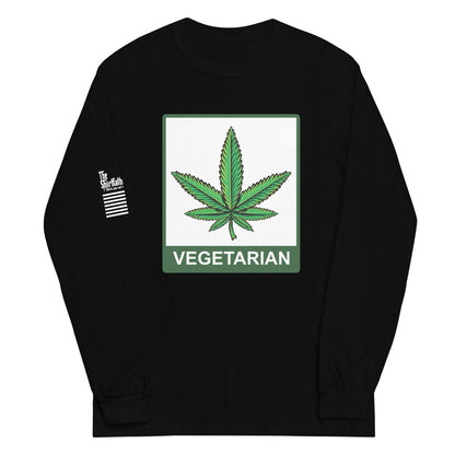 Vegetarian - Long Sleeve Shirt | TheShirtfather