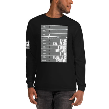 Defeat is optional - Long Sleeve Shirt | TheShirtfather