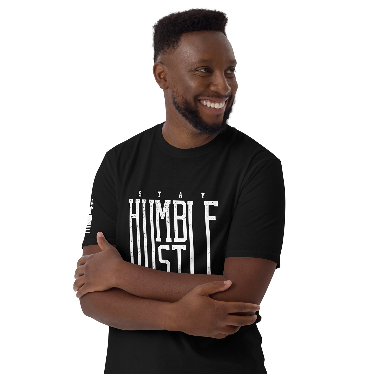 Stay Humble Hustle Hard (2) - Basic T-Shirt (unisex) | TheShirtfather