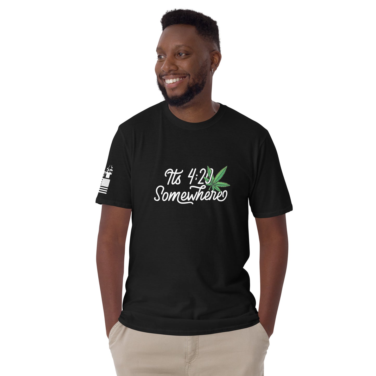 It's 420 somewhere - Basic T-Shirt (unisex) | TheShirtfather