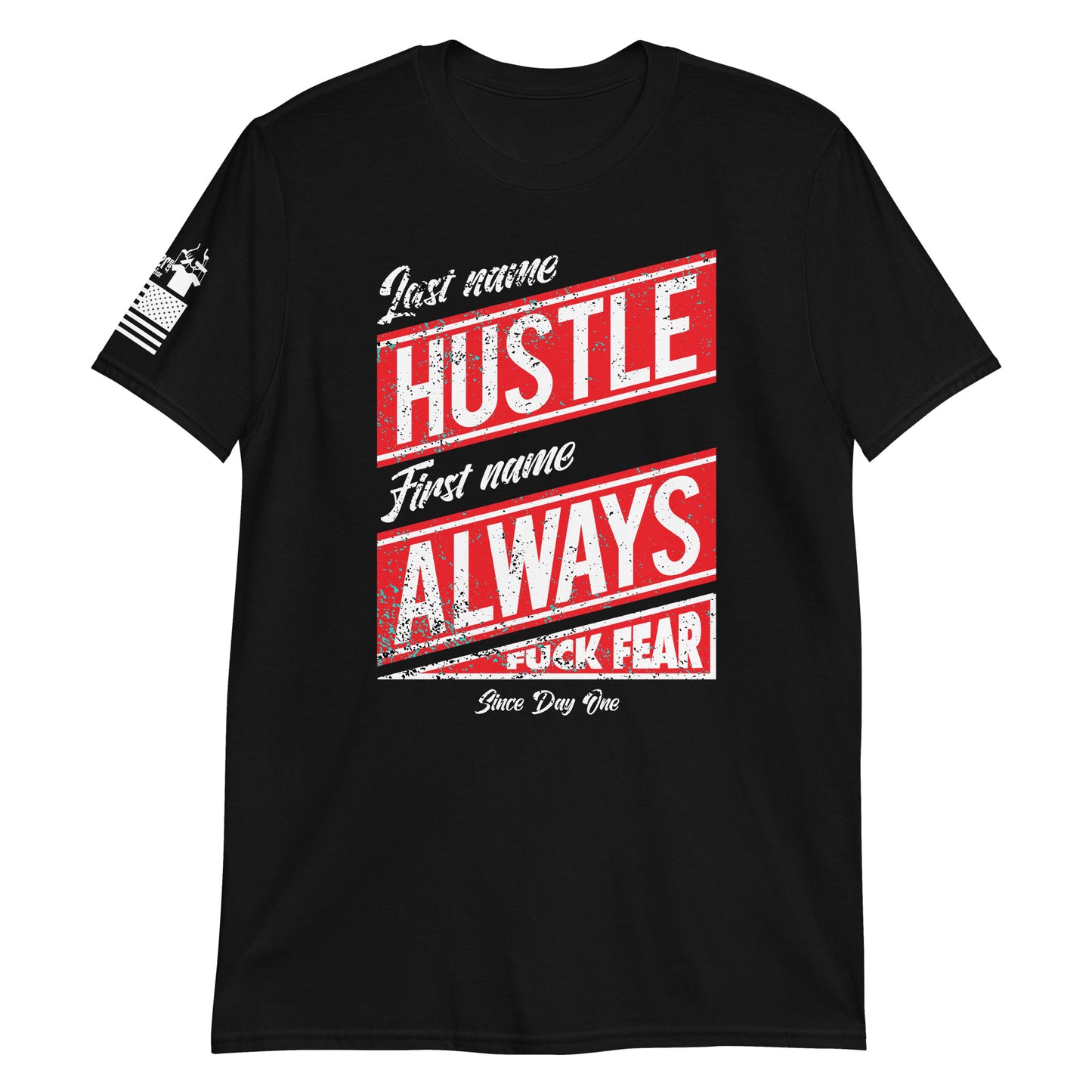 Last Name Hustle - Basic T-Shirt (unisex) | TheShirtfather