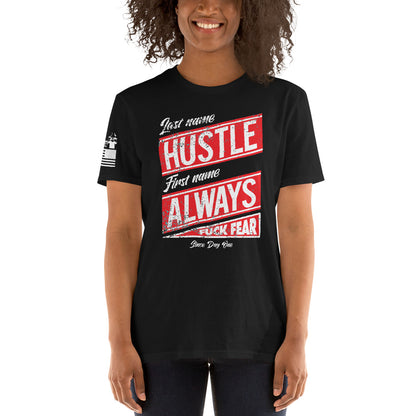 Last Name Hustle - Basic T-Shirt (unisex) | TheShirtfather