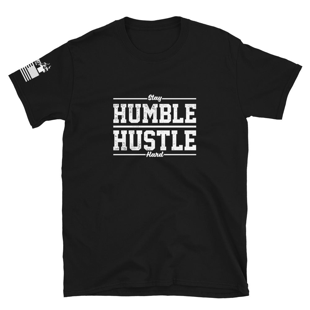 Stay Humble Hustle Hard (3) - Basic T-Shirt (unisex) | TheShirtfather