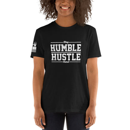 Stay Humble Hustle Hard (3) - Basic T-Shirt (unisex) | TheShirtfather