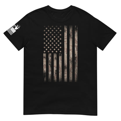 Desert Camo Flag - Basic T-Shirt (unisex) | TheShirtfather
