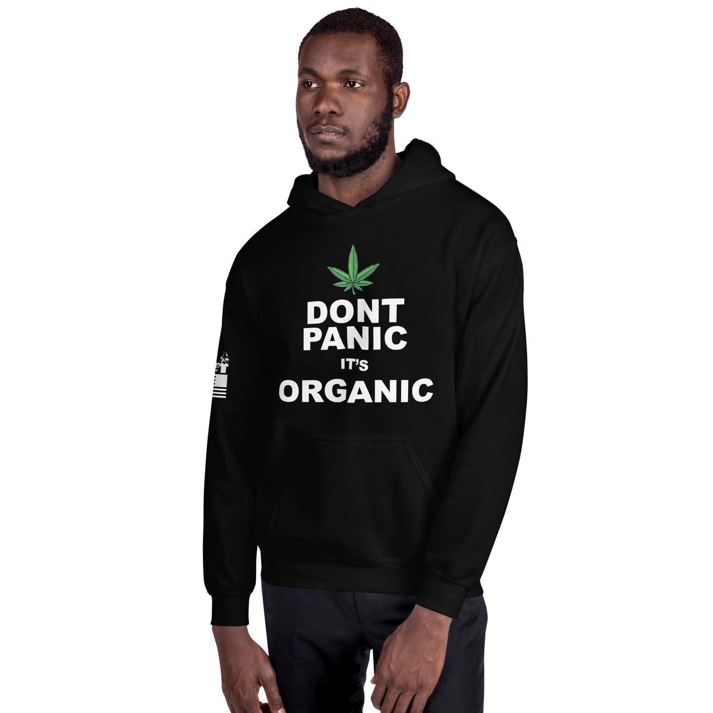Don't Panic it's Organic - Hoodie (unisex) | TheShirtfather