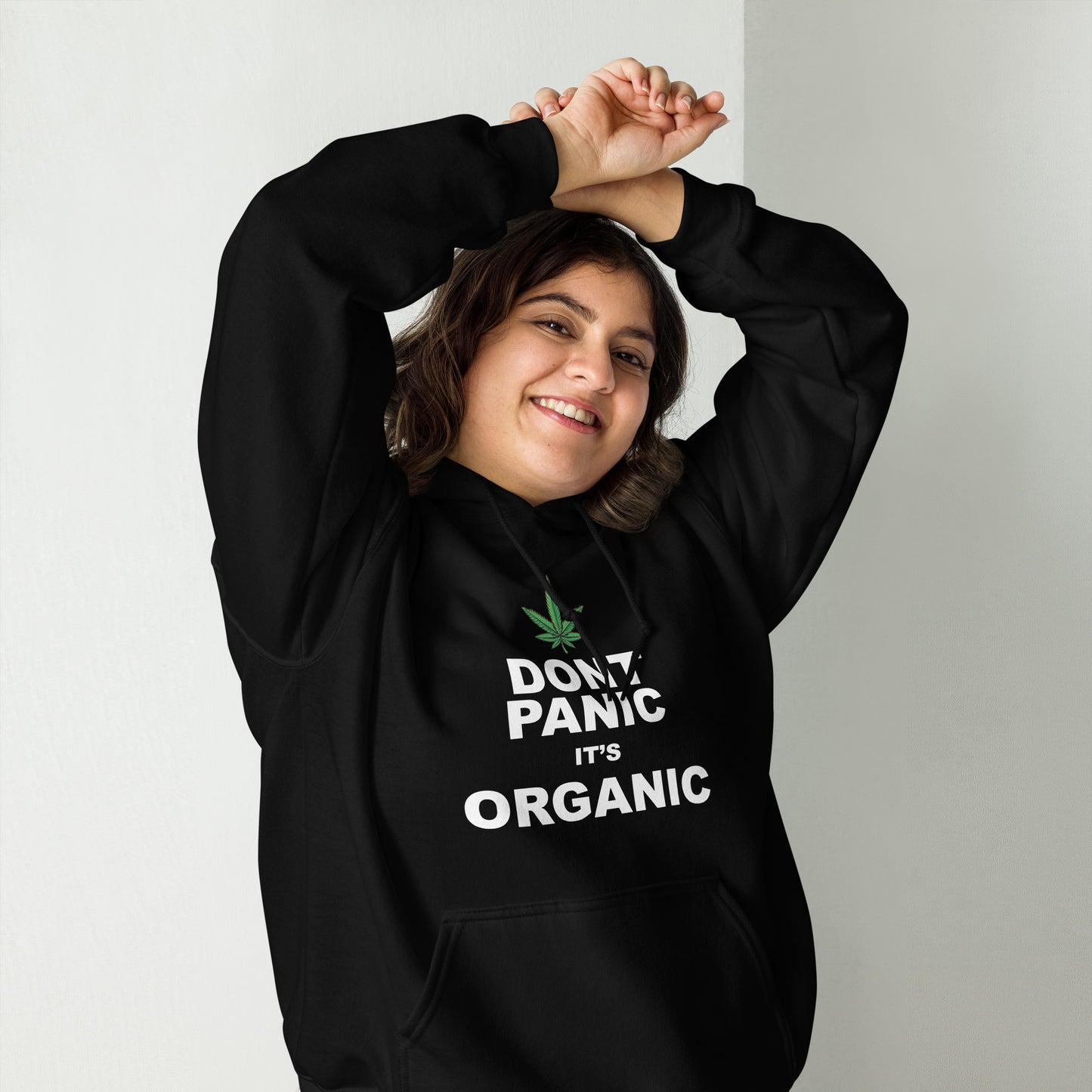 Don't Panic it's Organic - Hoodie (unisex) | TheShirtfather