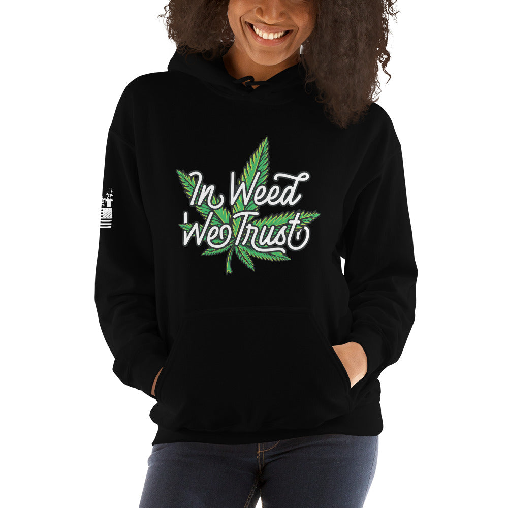 In Weed we Trust - Hoodie (unisex) | TheShirtfather