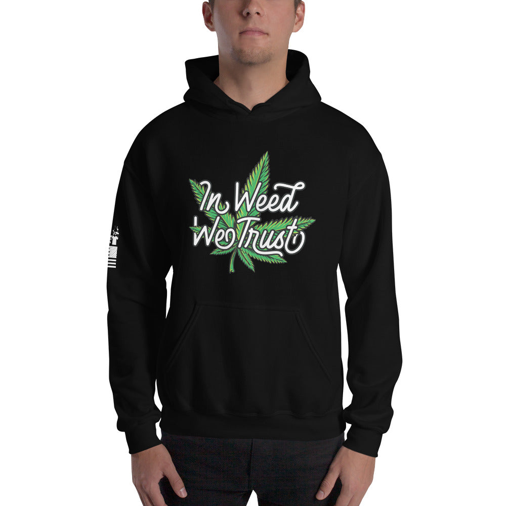 In Weed we Trust - Hoodie (unisex) | TheShirtfather
