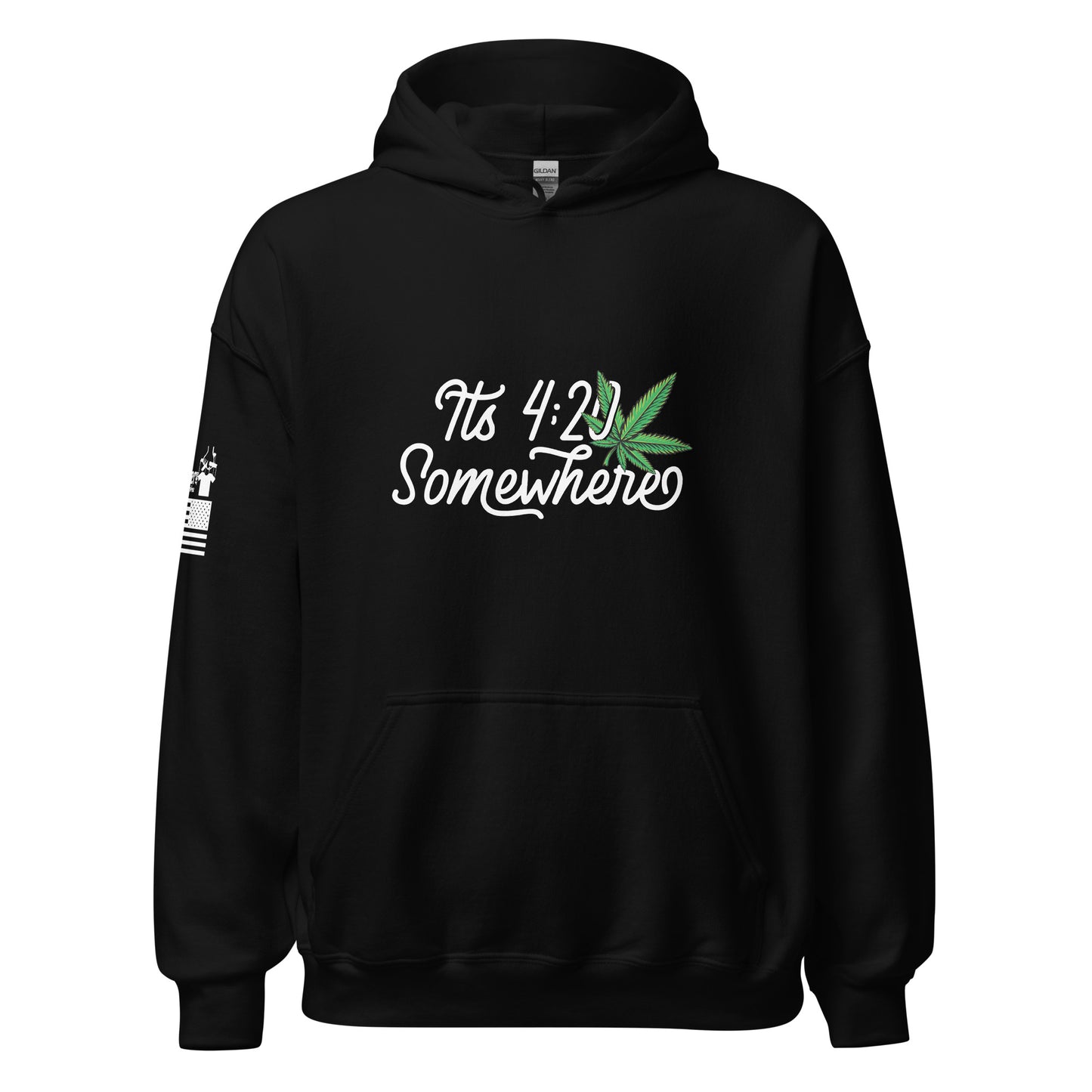 It's 420 somewhere - Hoodie (unisex) | TheShirtfather