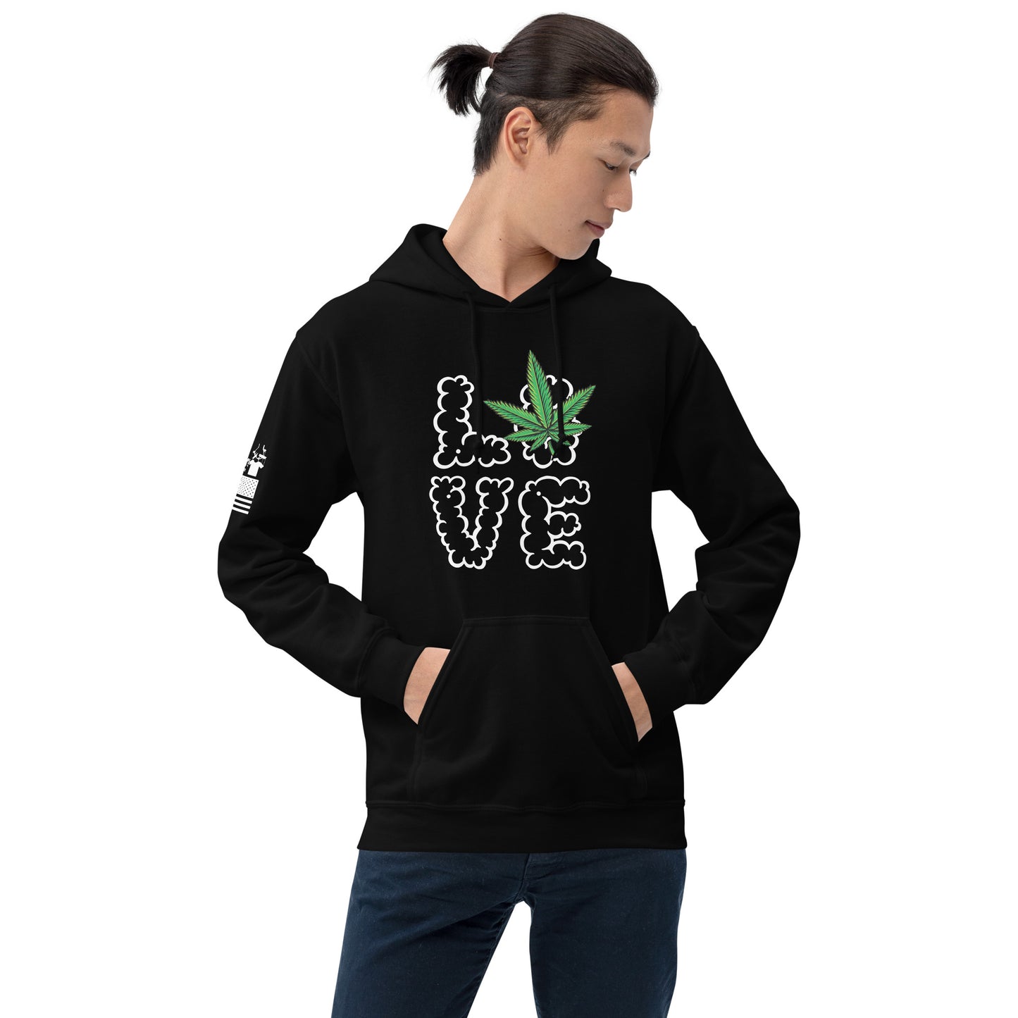 Love Weed - Hoodie (unisex) | TheShirtfather