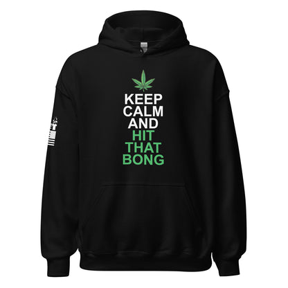 Keep Calm and hit the Bong - Hoodie (unisex) | TheShirtfather