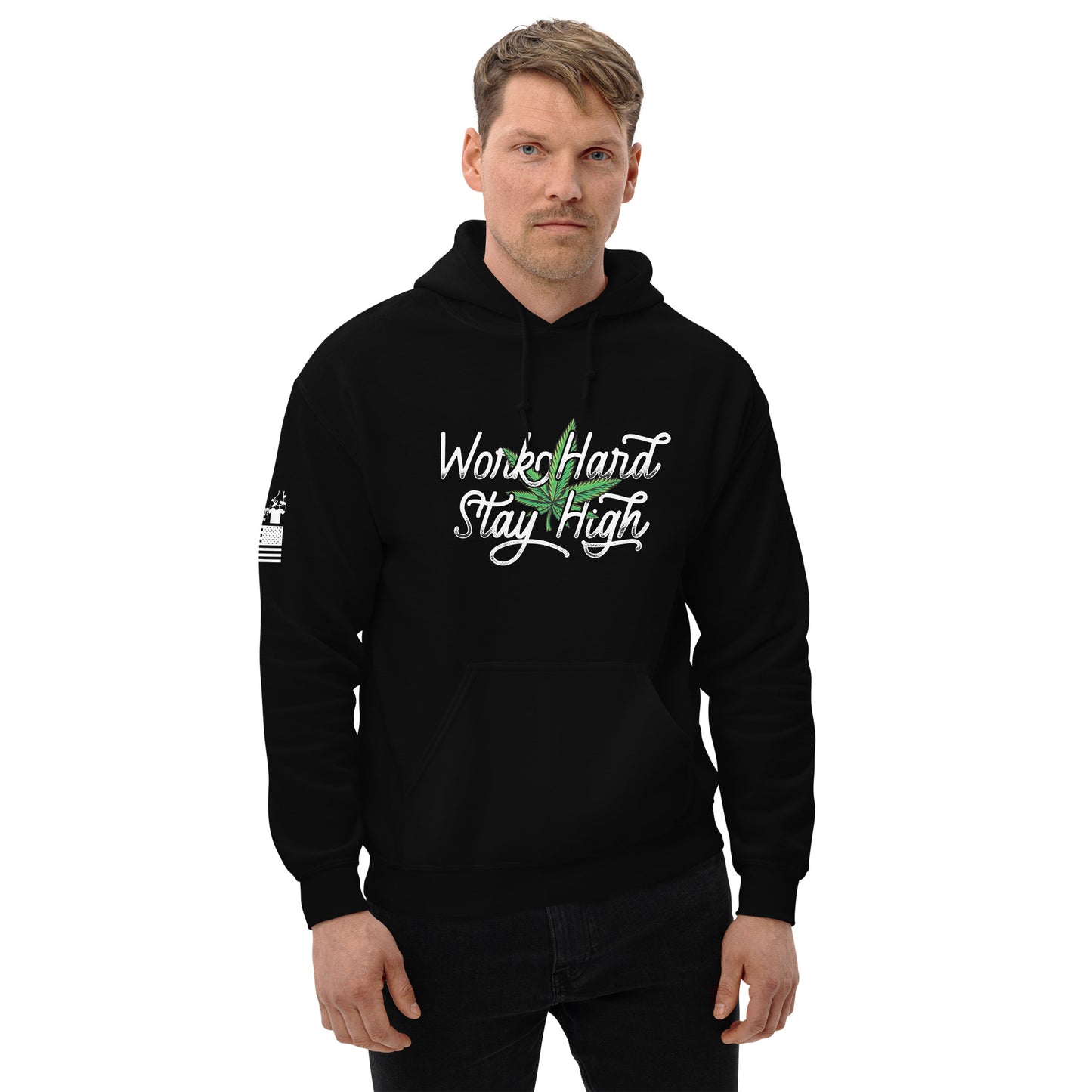 Work Hard Stay High - Hoodie (unisex) | TheShirtfather