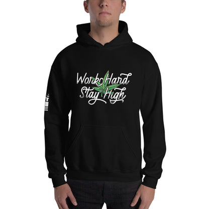 Work Hard Stay High - Hoodie (unisex) | TheShirtfather