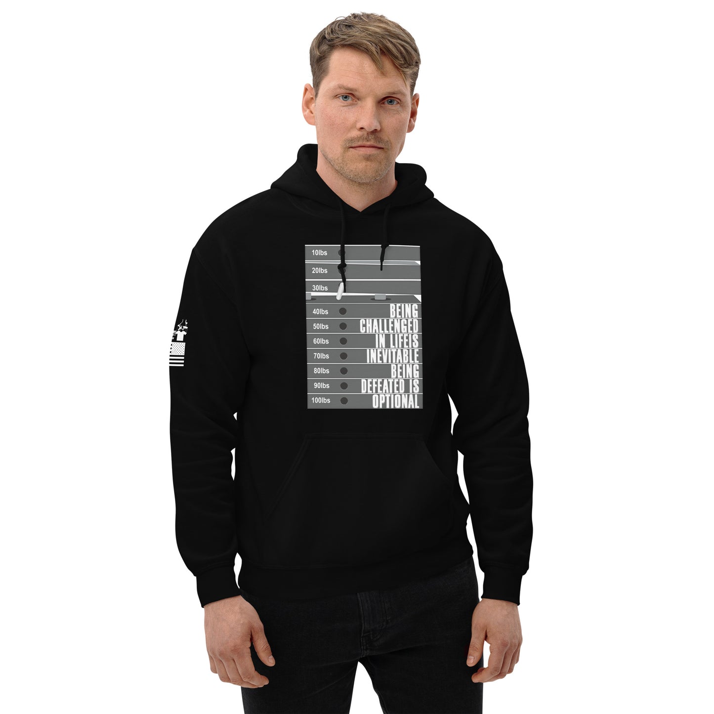 Defeat is optional - Hoodie (unisex) | TheShirtfather
