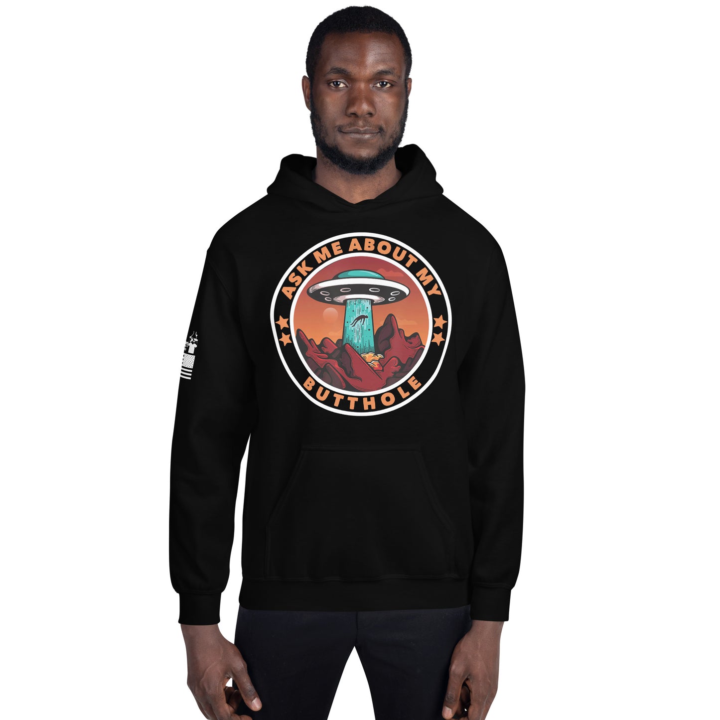 Ask me about my Butthole - Hoodie (unisex) | TheShirtfather