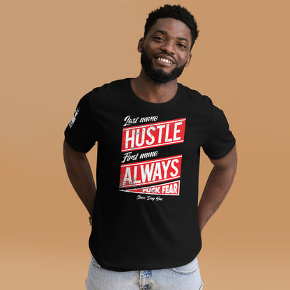 Last Name Hustle - Premium T-Shirt (unisex) | TheShirtfather