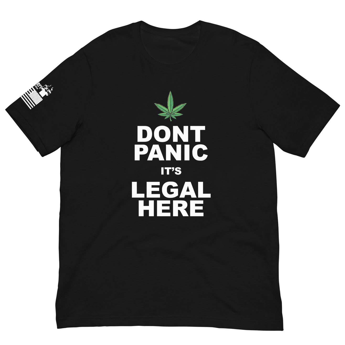 Don't panic it's legal here - Premium T-Shirt (unisex) | TheShirtfather