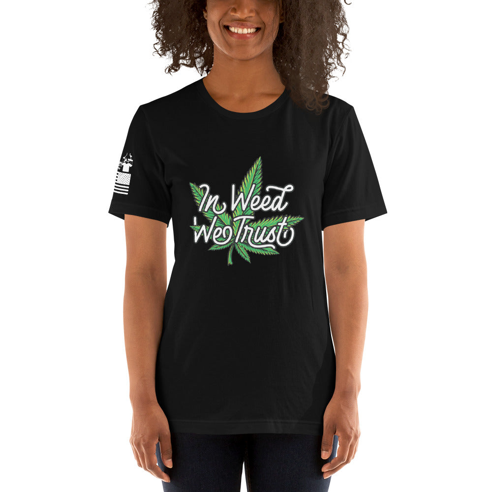 In Weed we Trust - Premium T-Shirt (unisex) | TheShirtfather