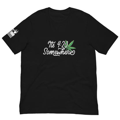 It's 420 somewhere - Premium T-Shirt (unisex) | TheShirtfather