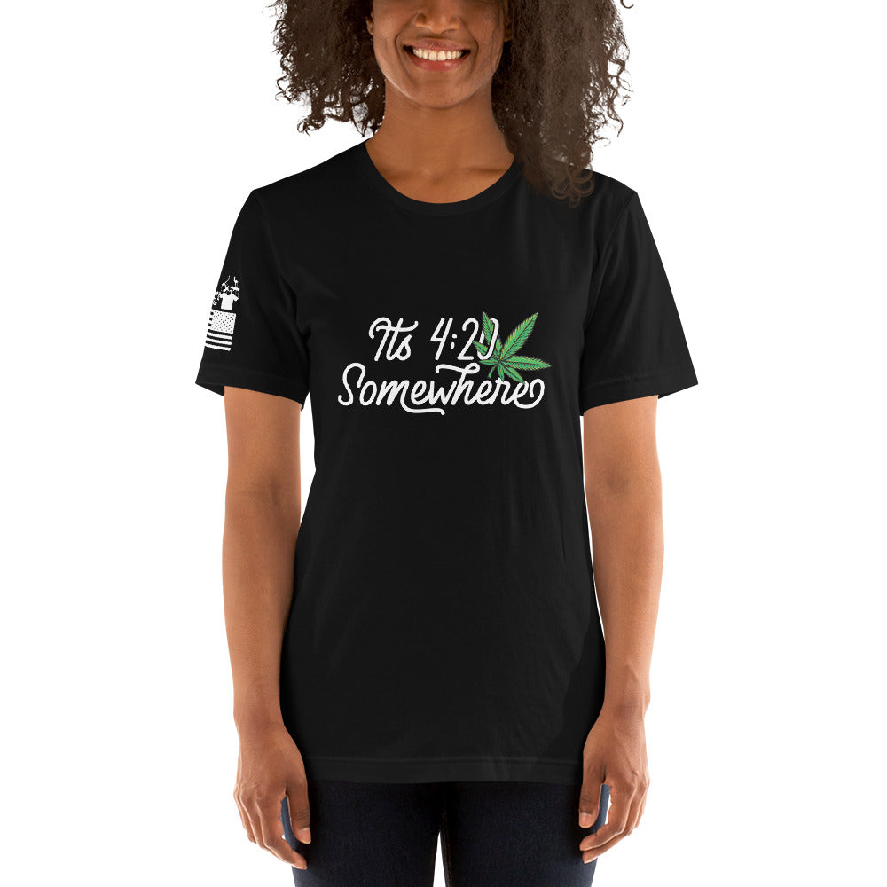 It's 420 somewhere - Premium T-Shirt (unisex) | TheShirtfather