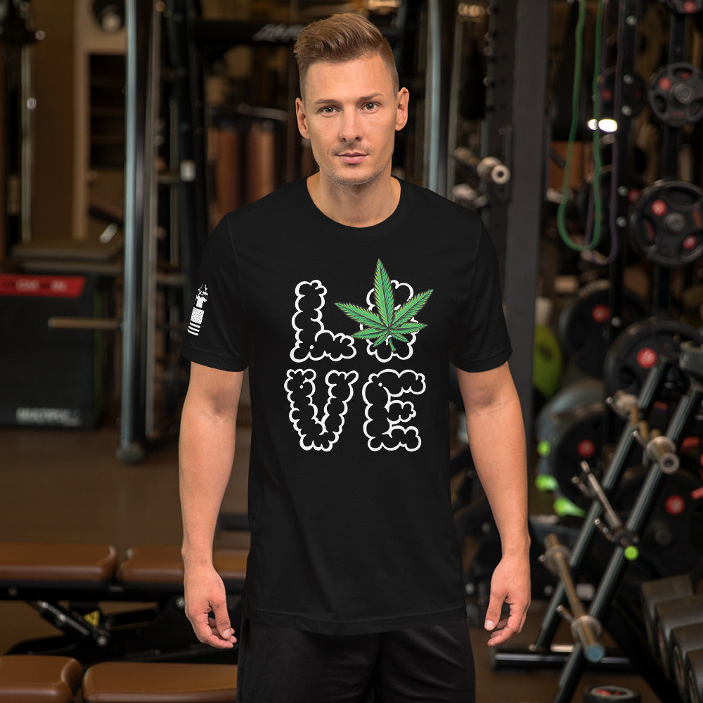 Love Weed - Premium T-Shirt (unisex) | TheShirtfather