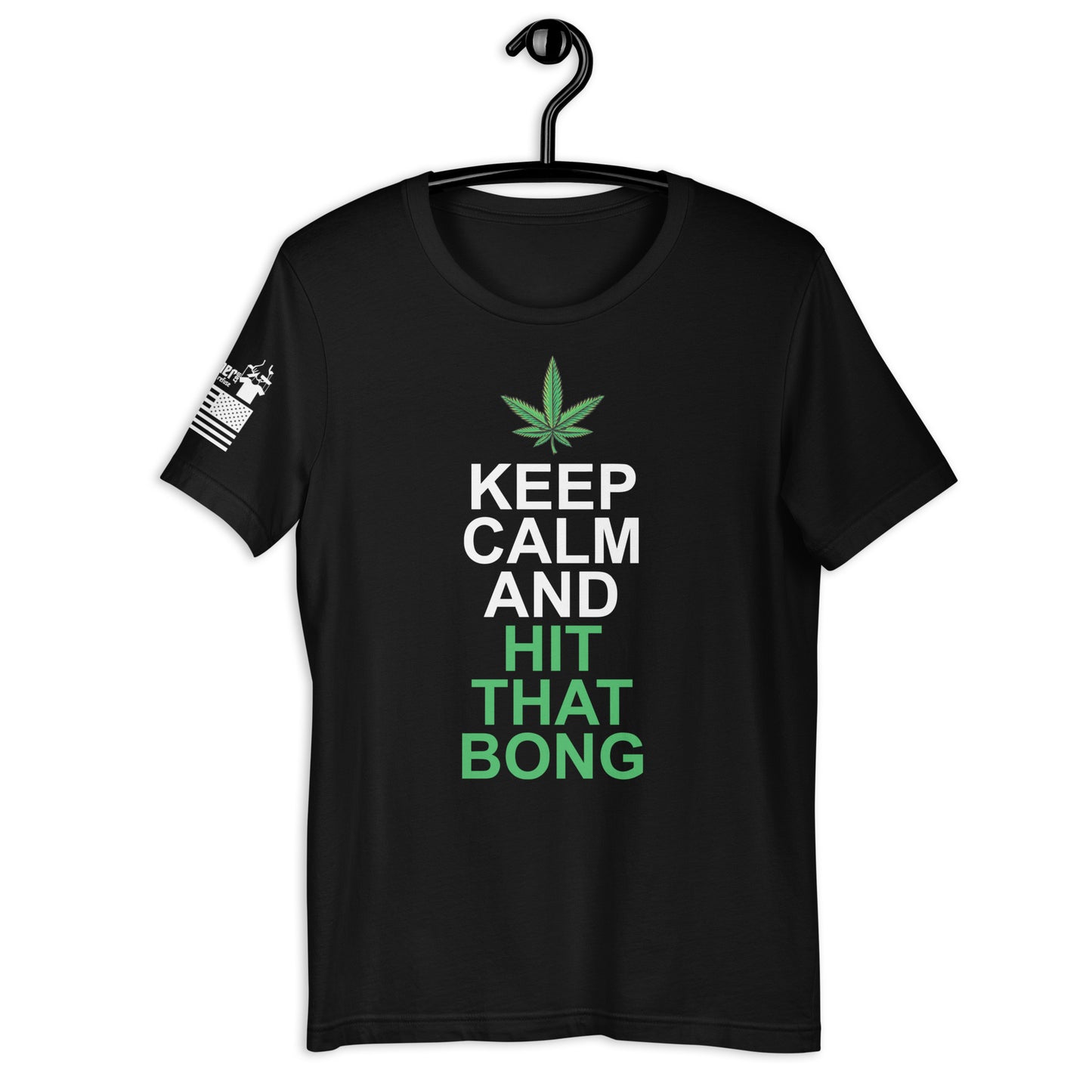 Keep Calm and hit the Bong - Premium T-Shirt (unisex) | TheShirtfather