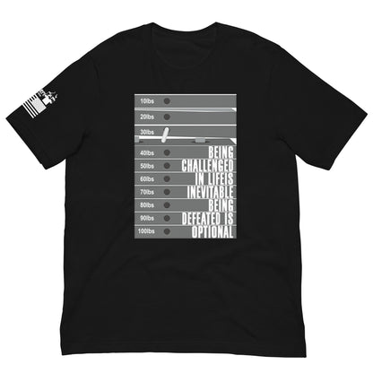 Defeat is optional - Premium T-Shirt (unisex) | TheShirtfather