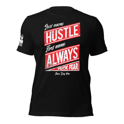 Last Name Hustle - Premium T-Shirt (unisex) | TheShirtfather