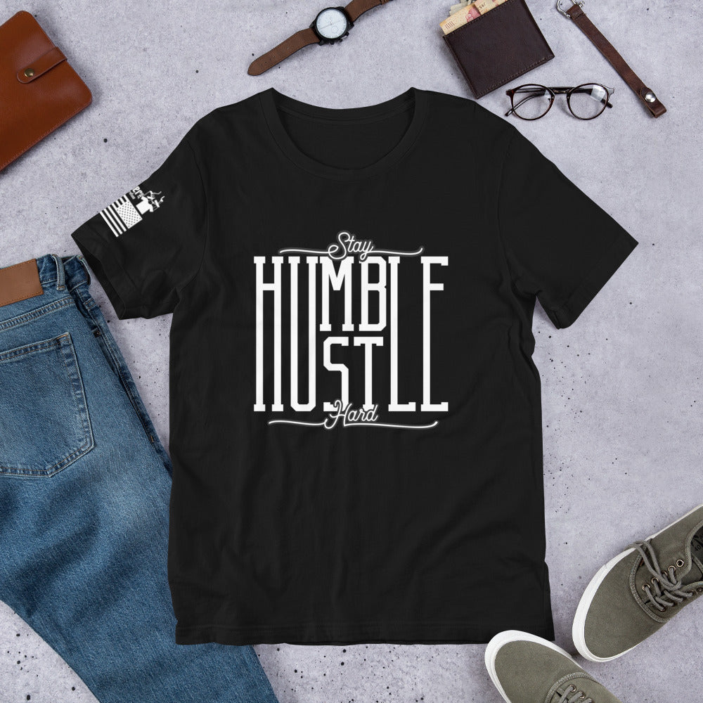 Stay Humble Hustle Hard - Premium T-Shirt (unisex) | TheShirtfather