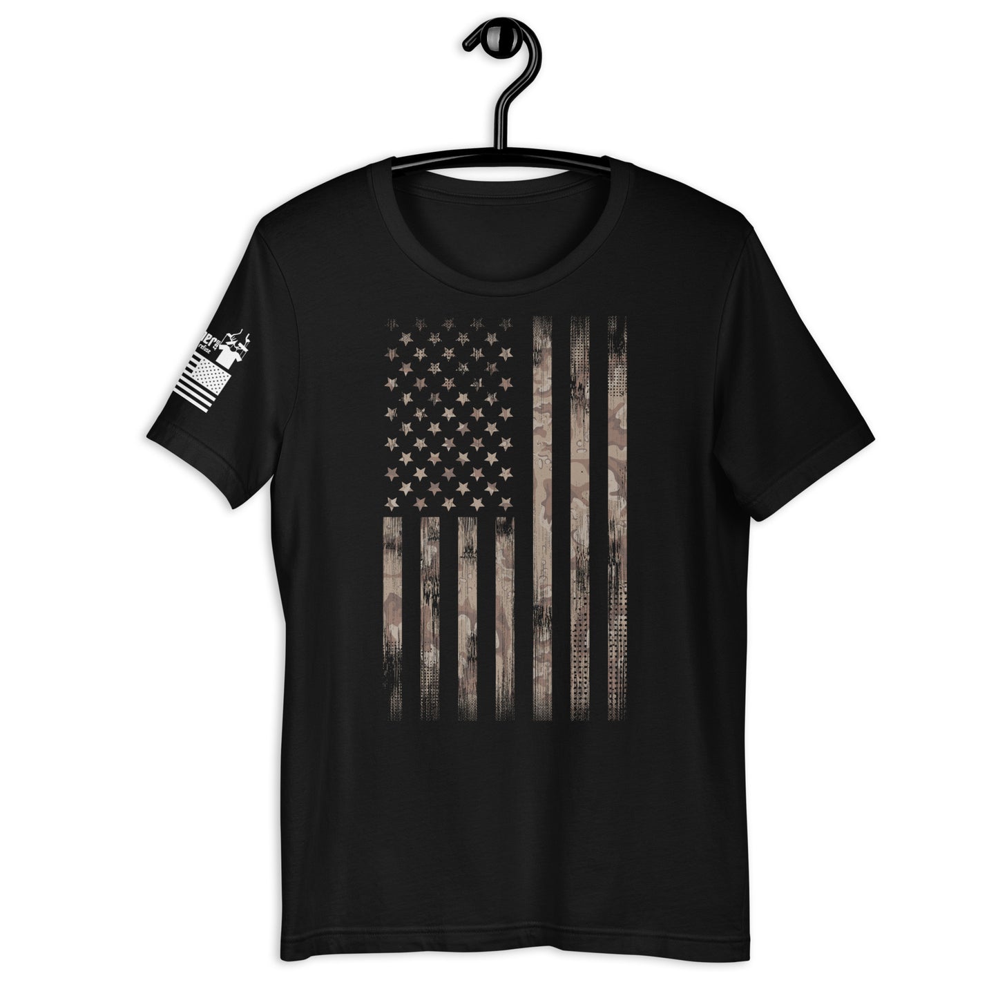 Desert Camo Flag - Premium T-Shirt (unisex) | TheShirtfather