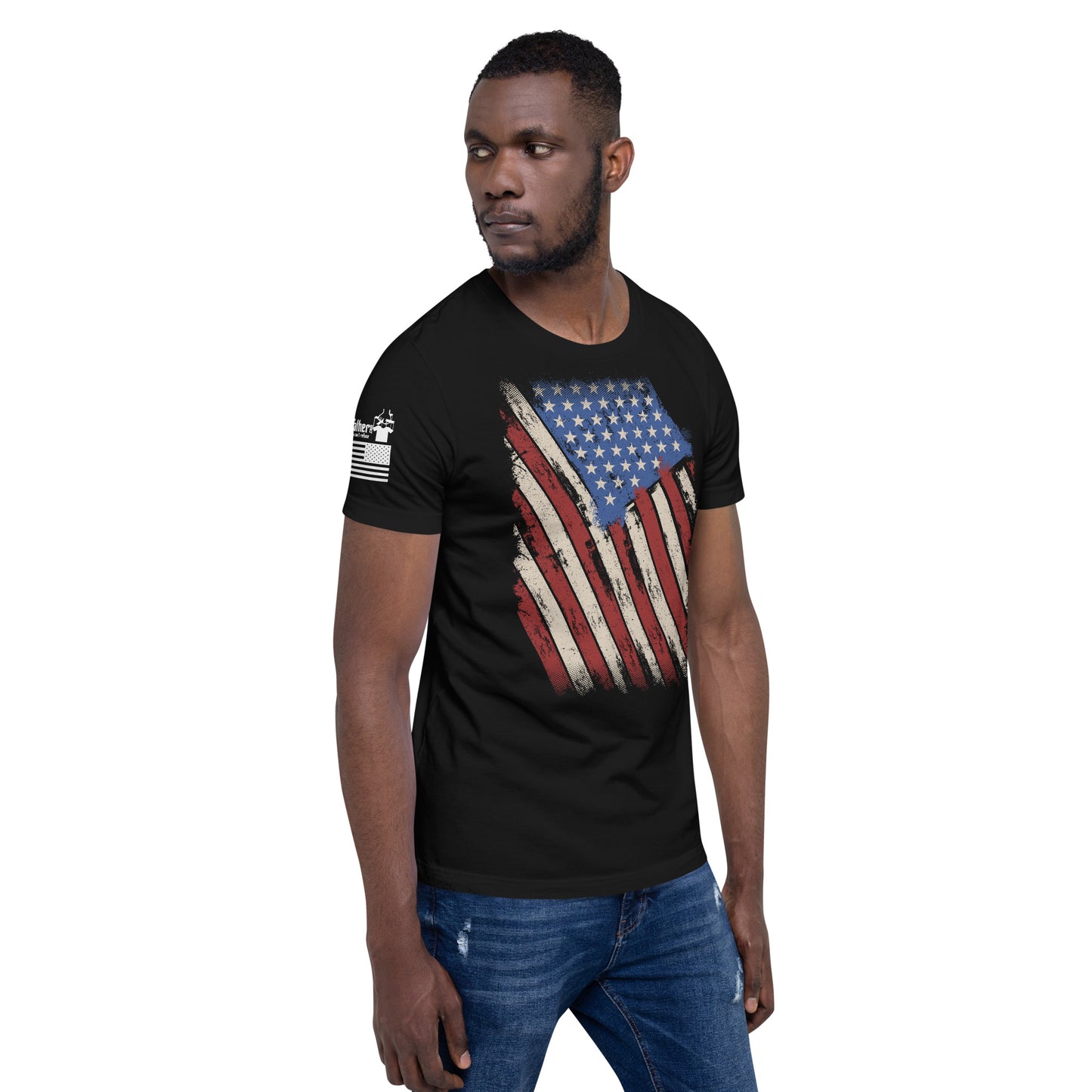 US Flag - Premium T-Shirt (unisex) | TheShirtfather