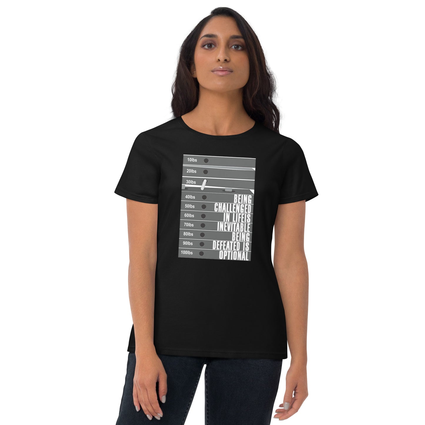 Defeat is optional - Women's T-Shirt | TheShirtfather