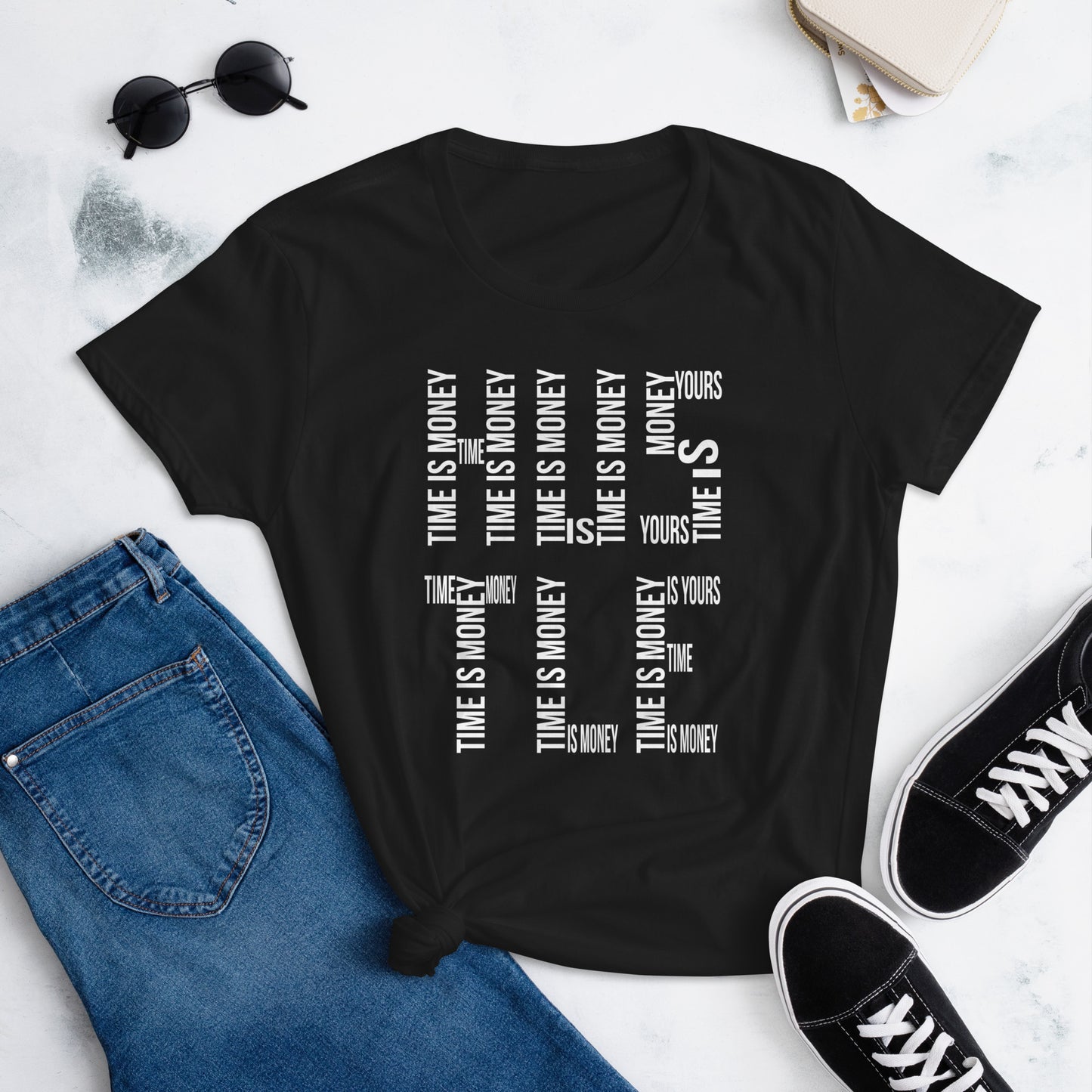 Hustle - Women's T-Shirt | TheShirtfather