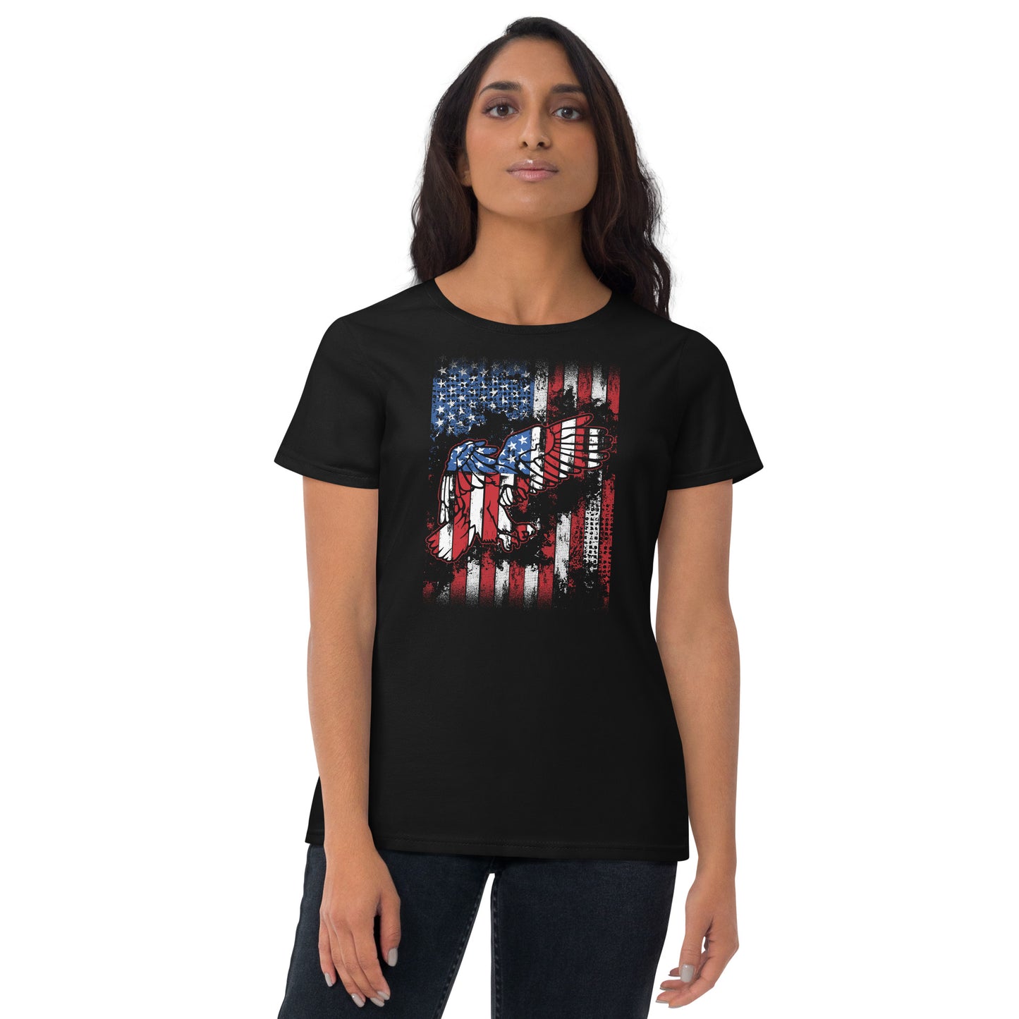 USA Eagle - Women's T-Shirt | TheShirtfather