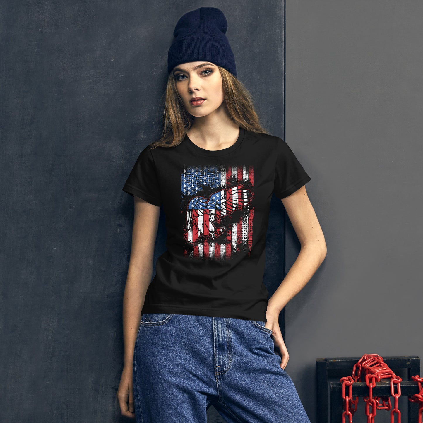 USA Eagle - Women's T-Shirt | TheShirtfather