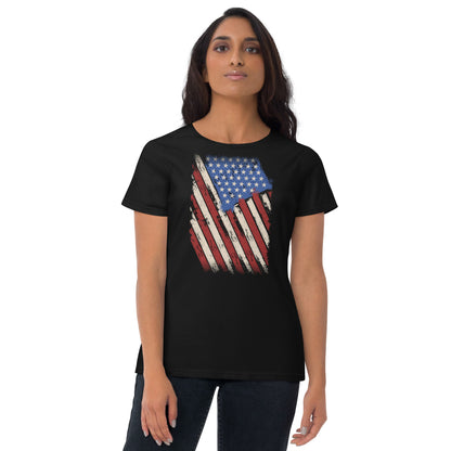 US Flag - Women's T-Shirt | TheShirtfather